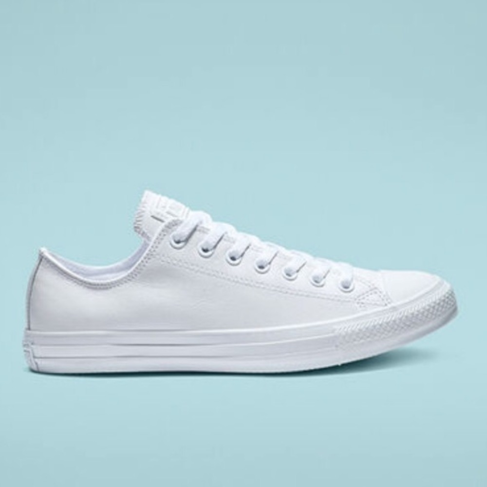 Leather White Converse